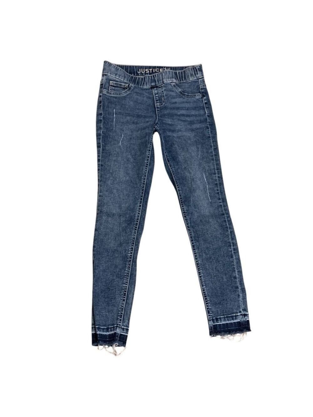 JUSTICE Girl’s Distressed Skinny Jeans size 10